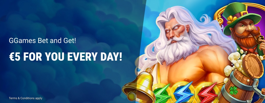 €5 for you every da<! 